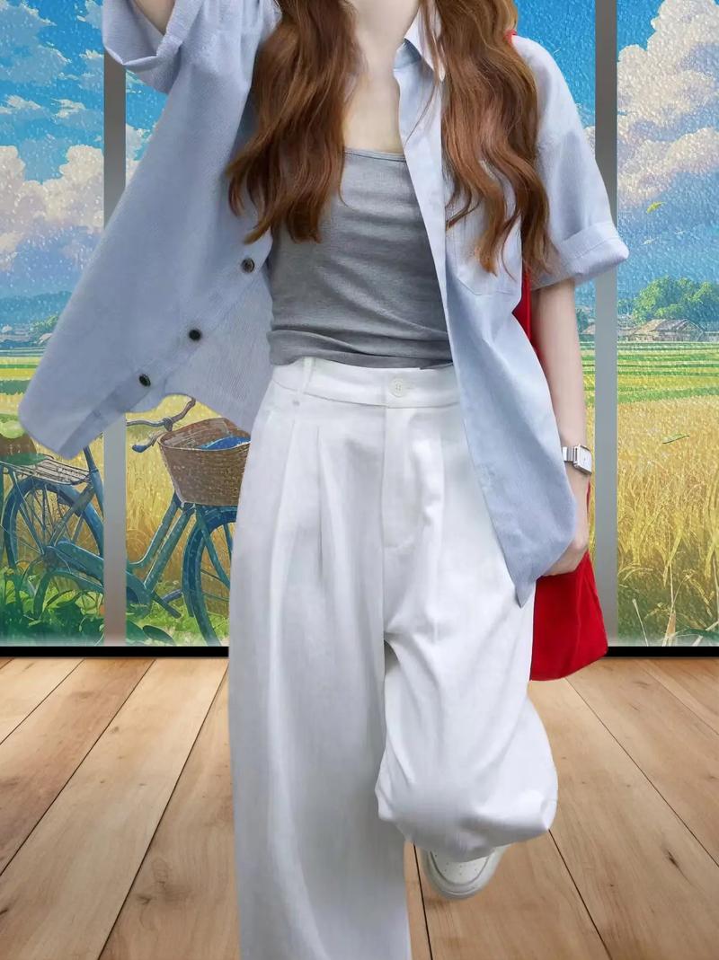 薄衬衫里面怎么搭配图片大全