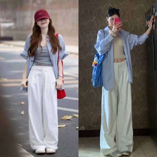 白裤子配什么衣服好看