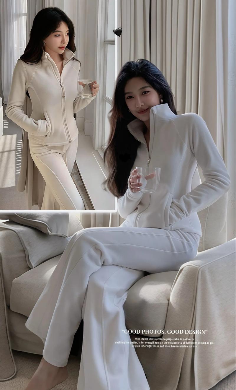 白色长款休闲上衣怎么搭配图片