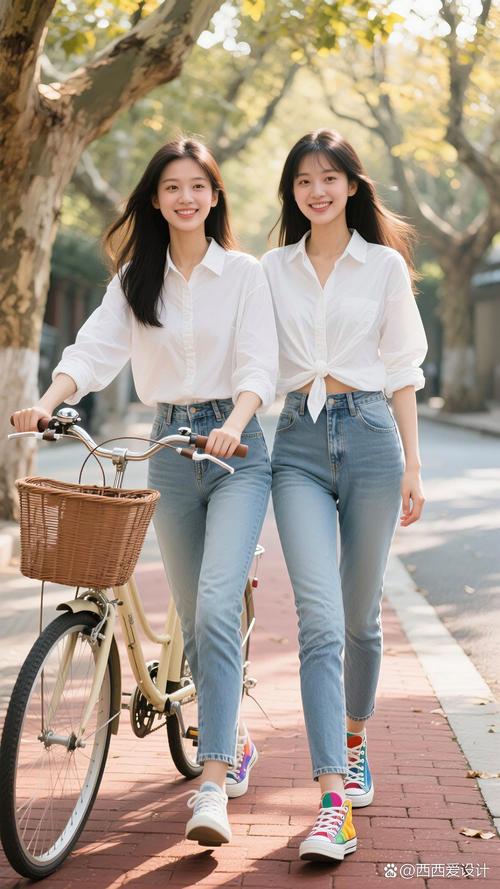 白衬衫和白t恤怎么搭配什么裤子好看
