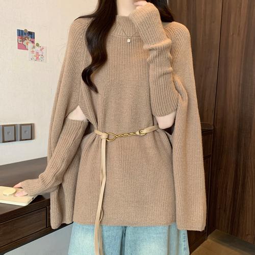 针织小披肩怎么搭配衣服图片欣赏