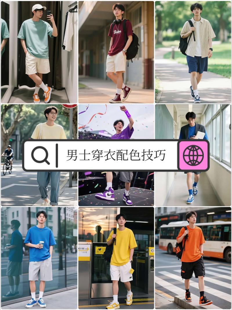 怎么学衣服搭配衣服
