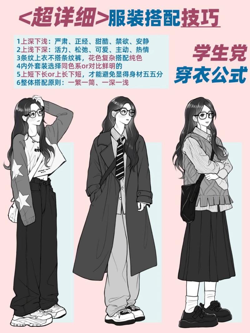 怎么学衣服搭配衣服