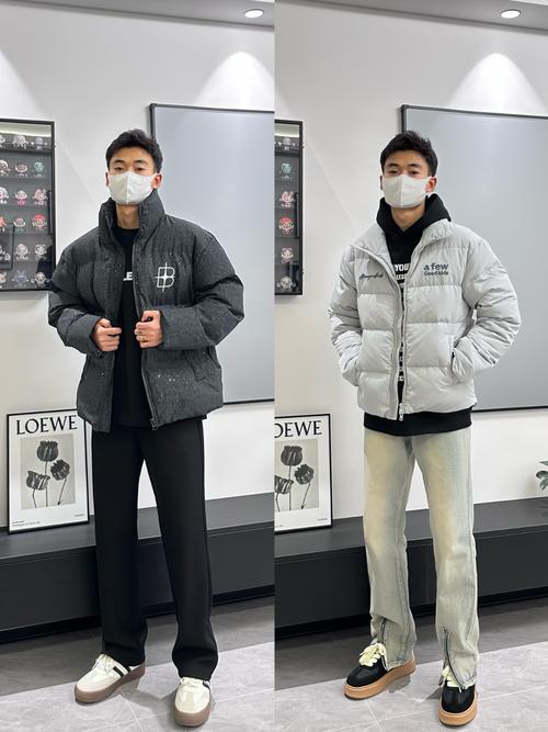 休闲男羽绒服怎么搭配