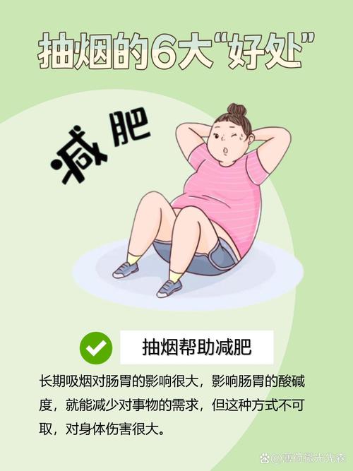 为什么吸烟会瘦