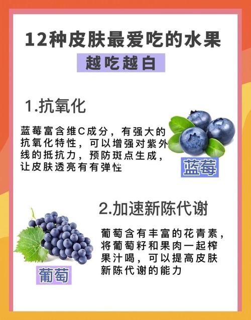 想要皮肤白吃什么