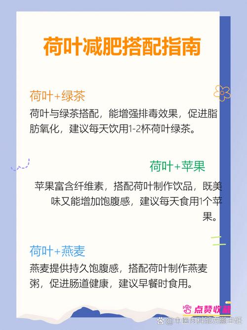 荷叶可以配什么减肥效果最好