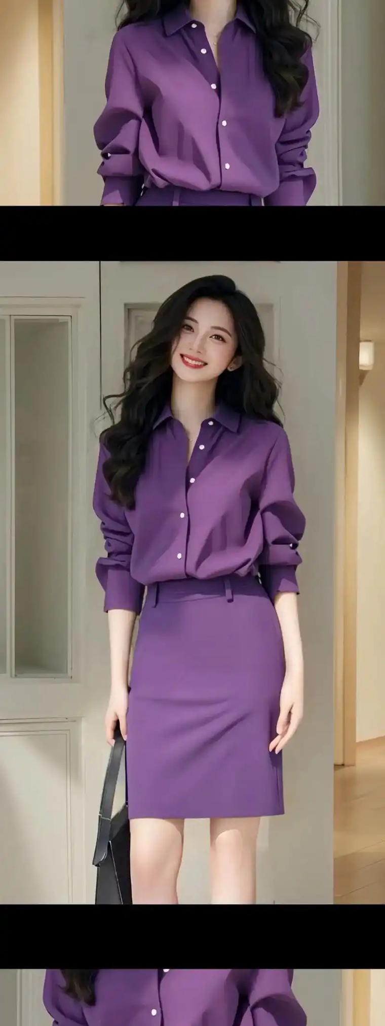 紫色衣服配什么颜色好看