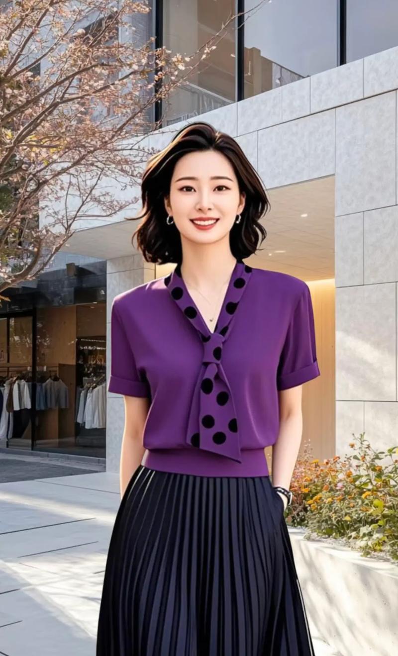 紫色衣服配什么颜色好看