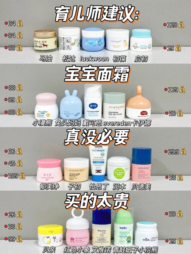 婴儿面霜什么牌子好