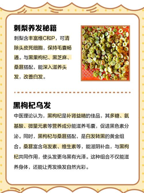 白头发吃什么会变黑