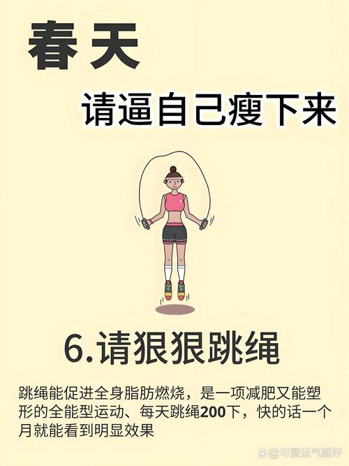 天天跳绳好像减肥没什么用