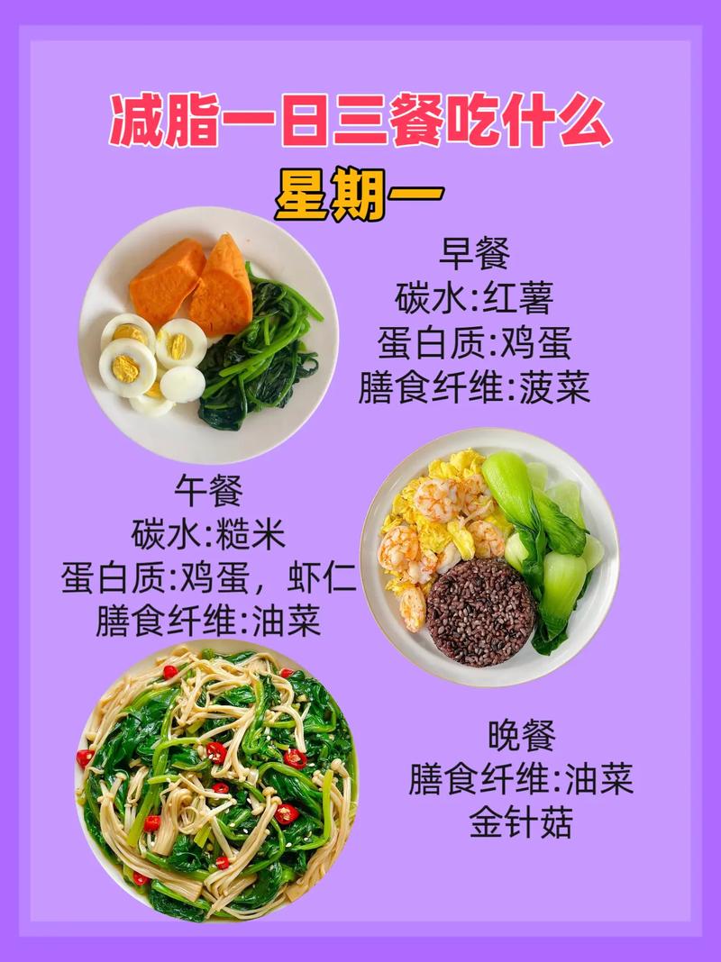 减肥早中晚吃什么最好