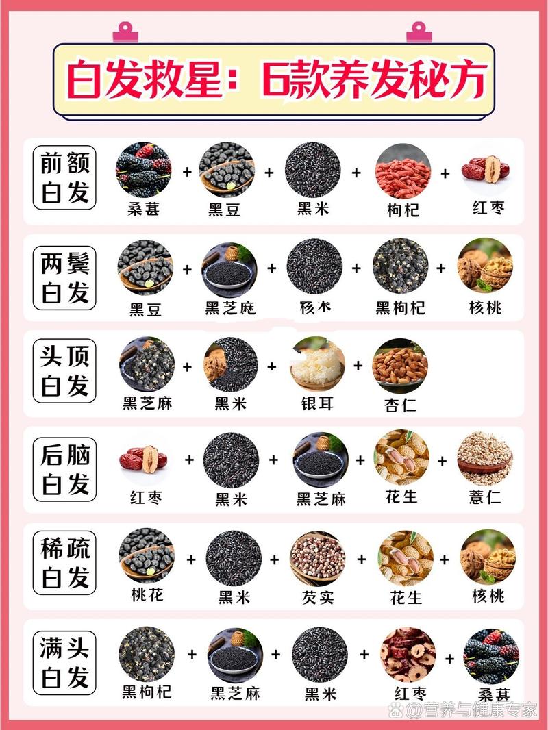 吃什么可以治白发