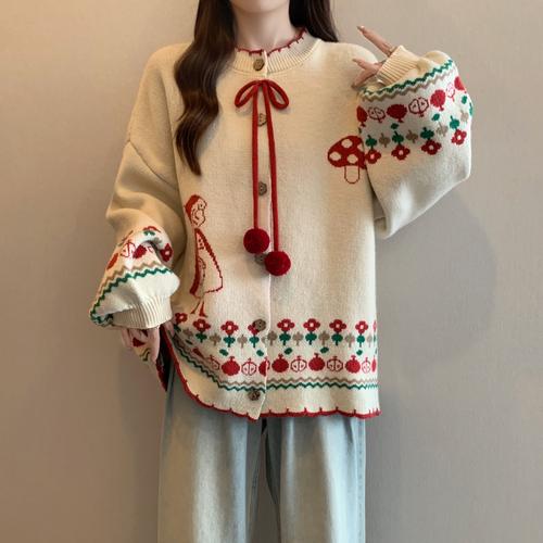 冬季大毛衣怎么搭配衣服好看吗