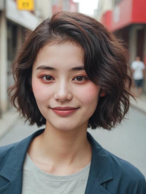 方正脸适合什么发型