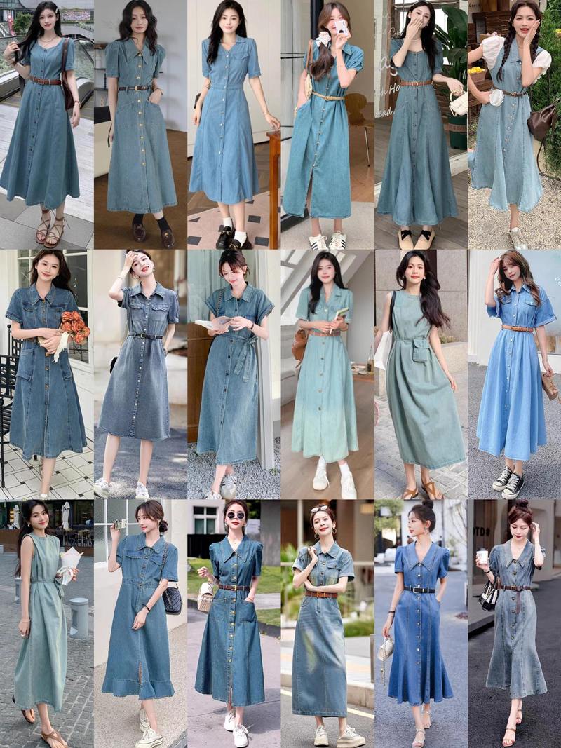 穿长裙头发怎么搭配衣服
