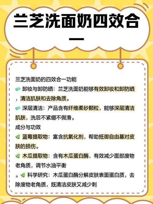 男士兰芝洗面奶怎么样