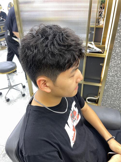 男士烫什么头发好看