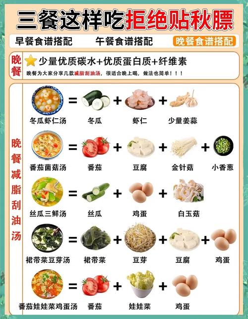 秋天减肥怎么搭配