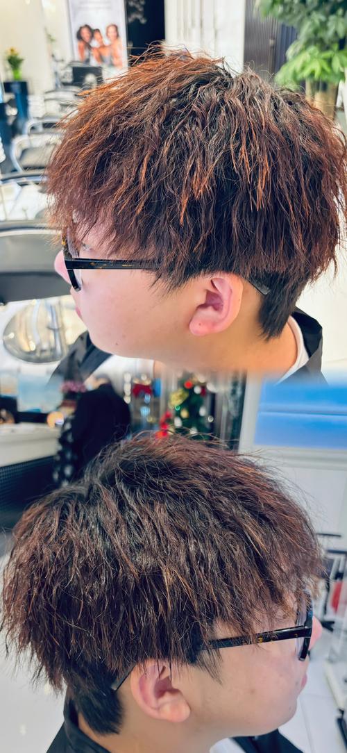 头发少适合什么发型男生