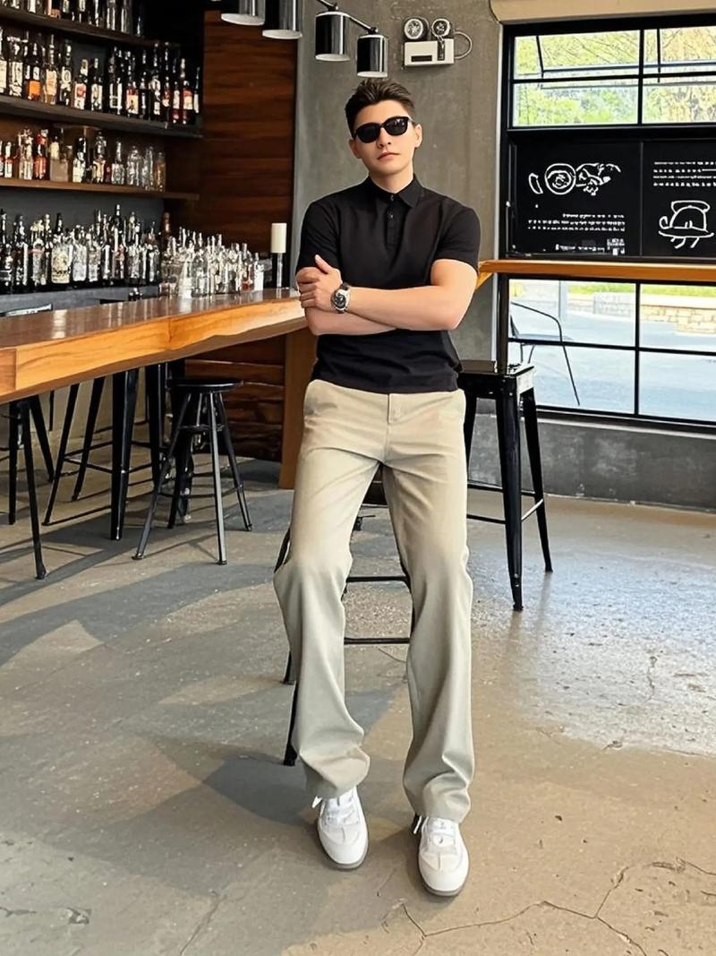 男士直筒裤配什么鞋