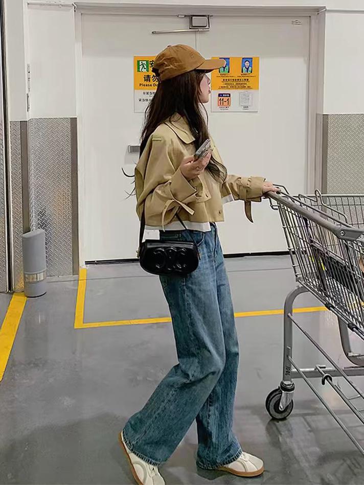 超短风衣怎么搭配