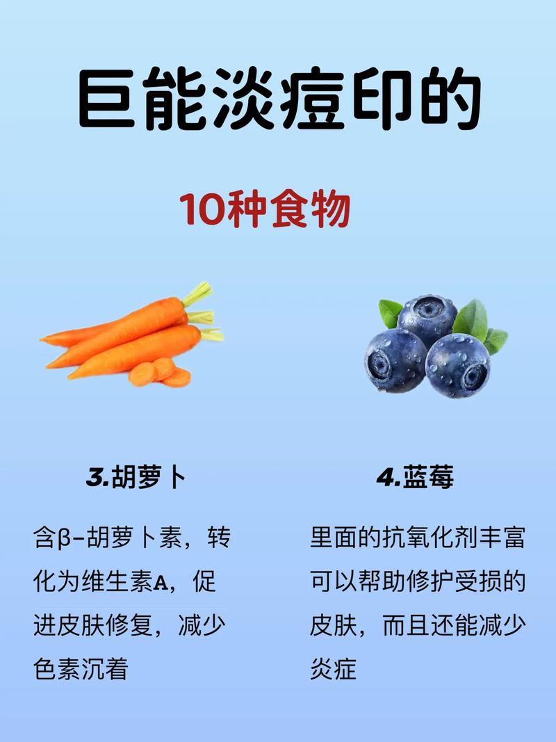 吃什么可以淡化痘印