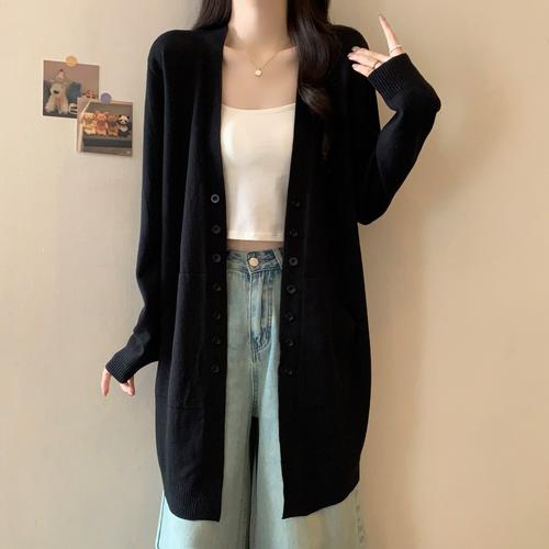 长款大毛衣怎么搭配衣服好看吗