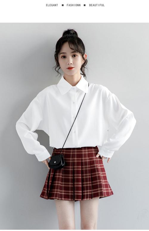 白色衣服学生怎么搭配衣服好看吗