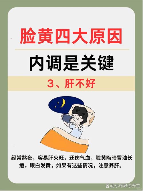 脸色黑黄是什么原因