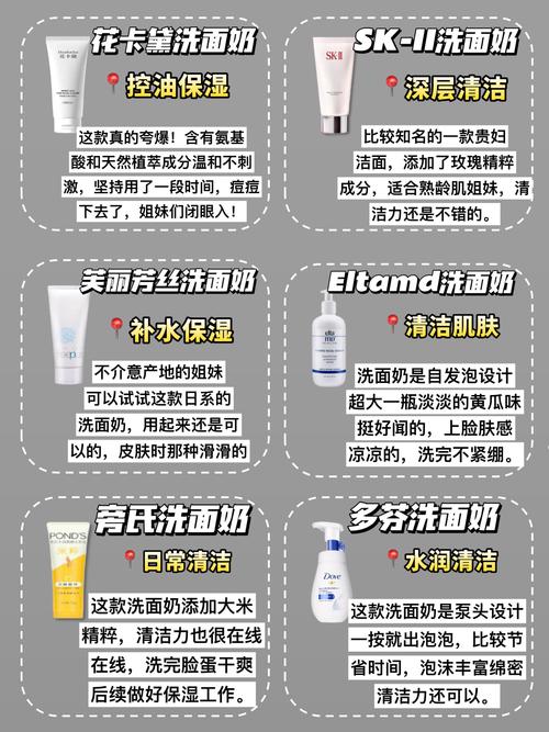 洗面奶应该怎么选