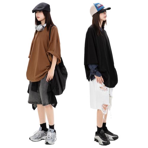 5分袖体恤怎么搭配衣服