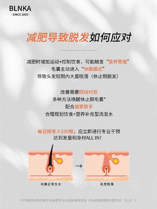 减肥后为什么会掉发