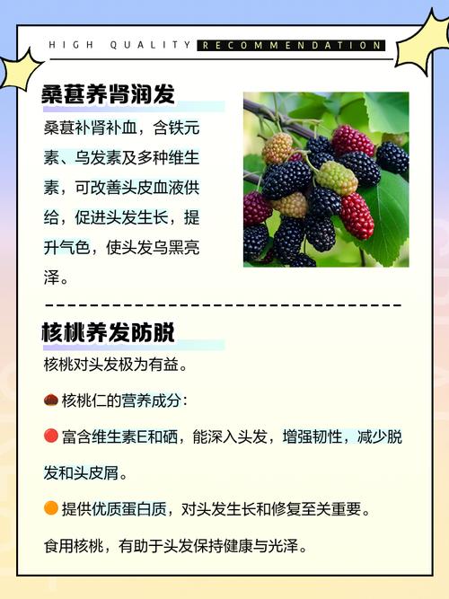 吃什么可以生长头发