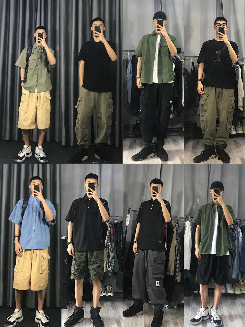 工装短裤配什么鞋子