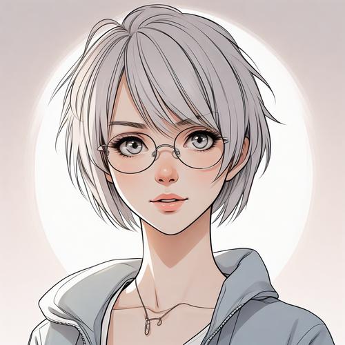 短发戴什么眼镜好看