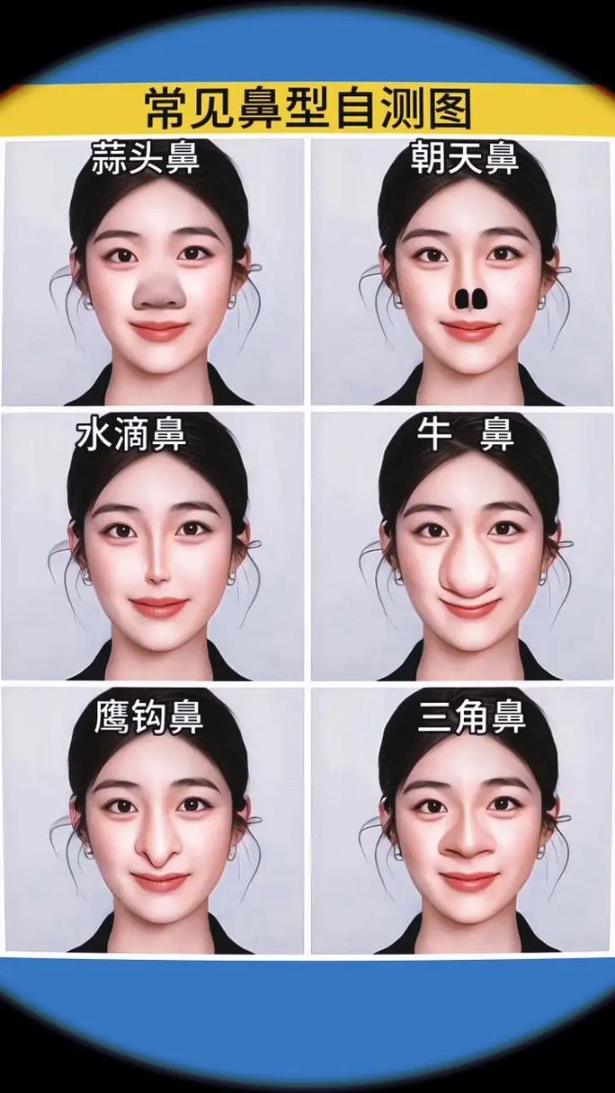 鼻子有什么类型