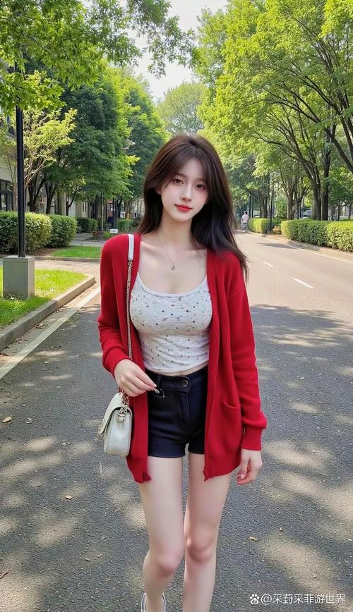 红色和黑色短裤怎么搭配图片