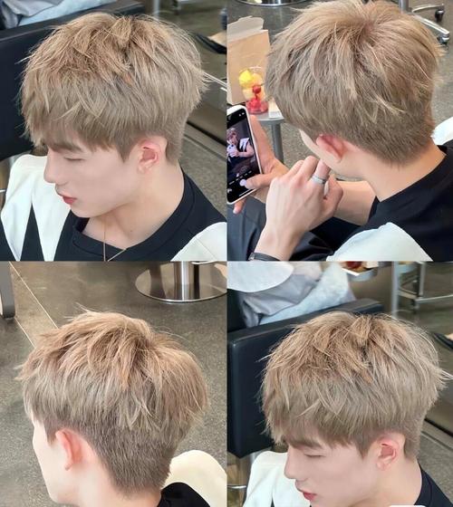 男生染发什么颜色好看