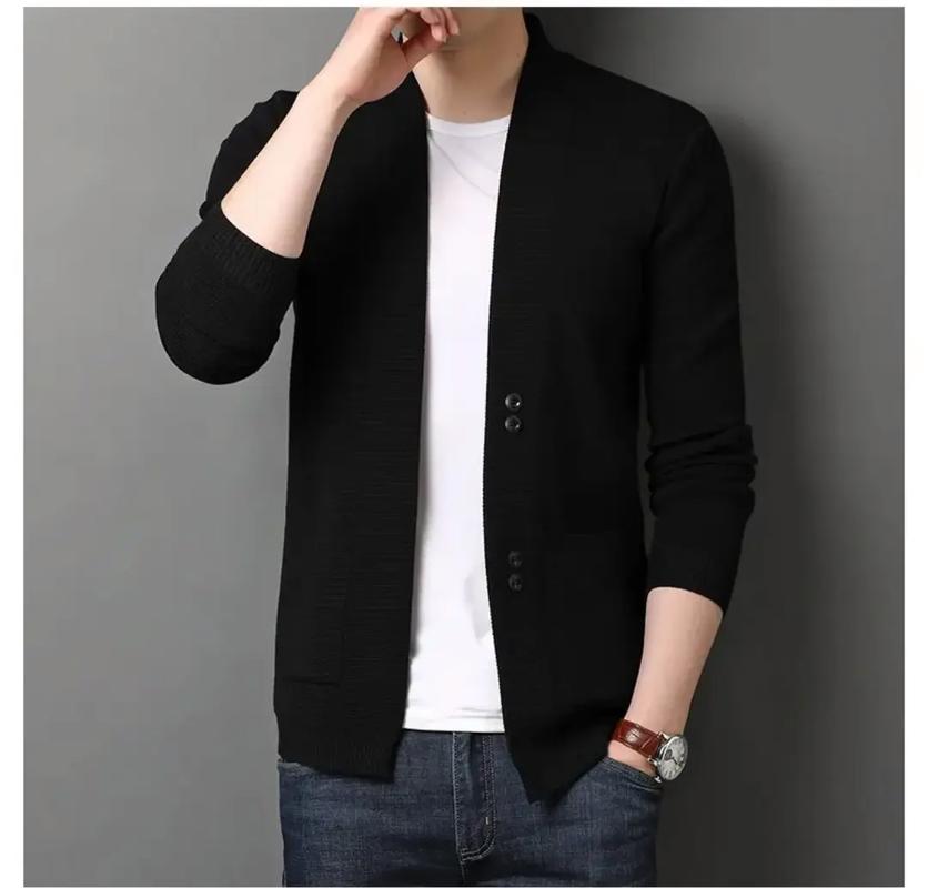 男款大毛衣外套怎么搭配衣服好看吗