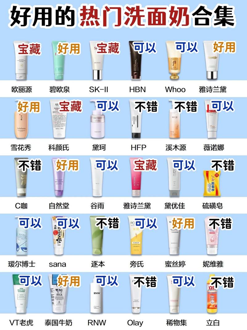 好用的洗面奶怎么样