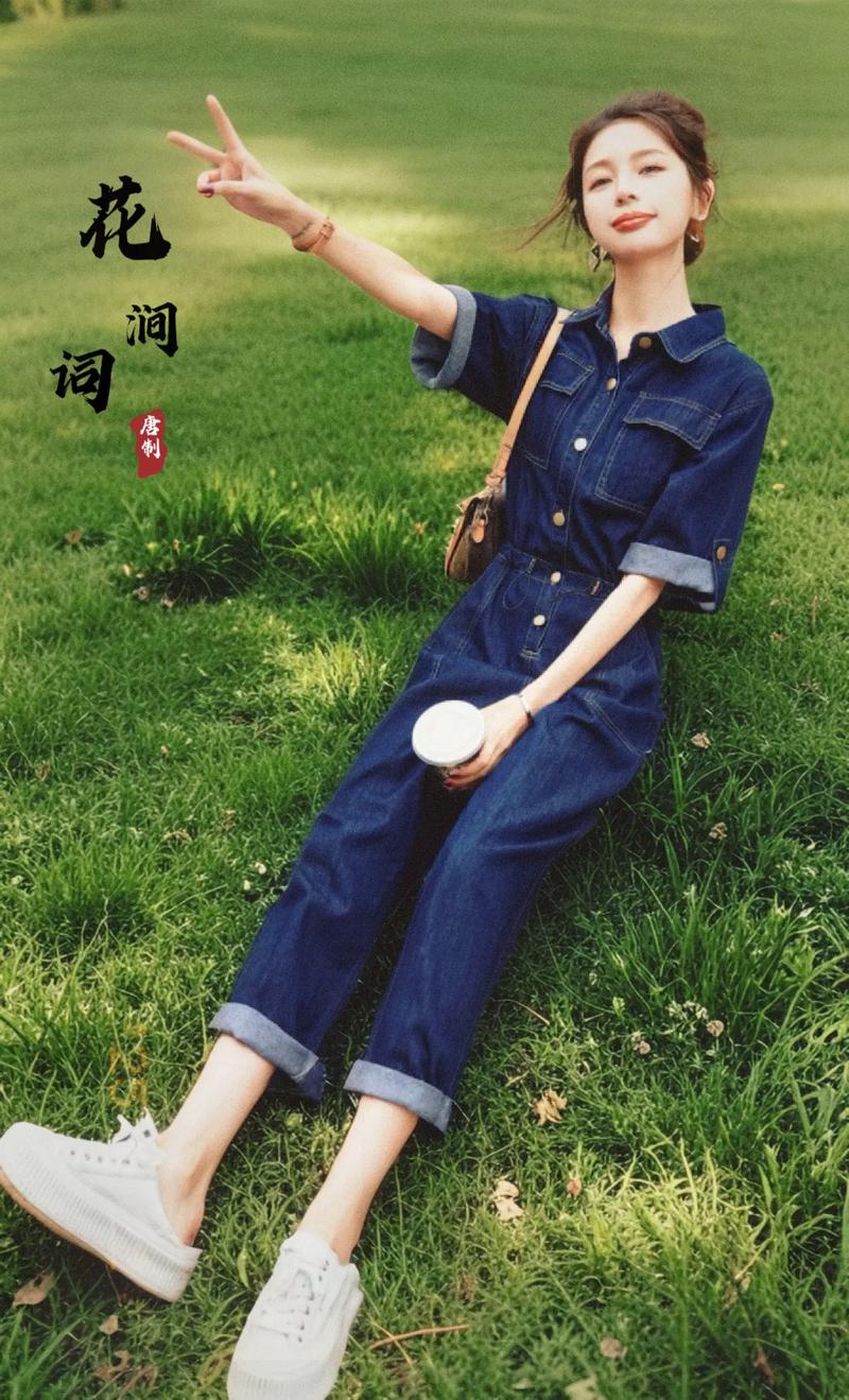 军绿色连体裤怎么搭配