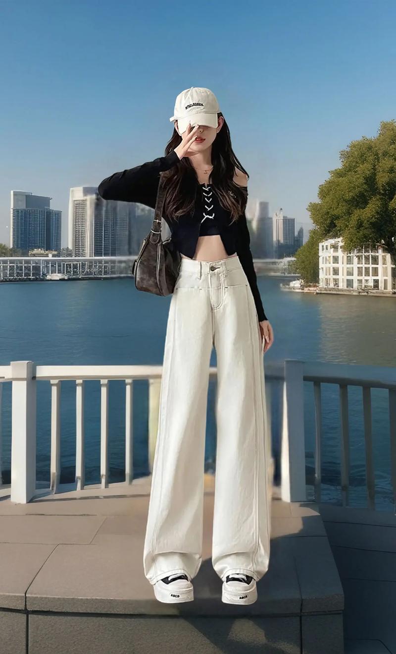 宽松牛仔裤配什么鞋子