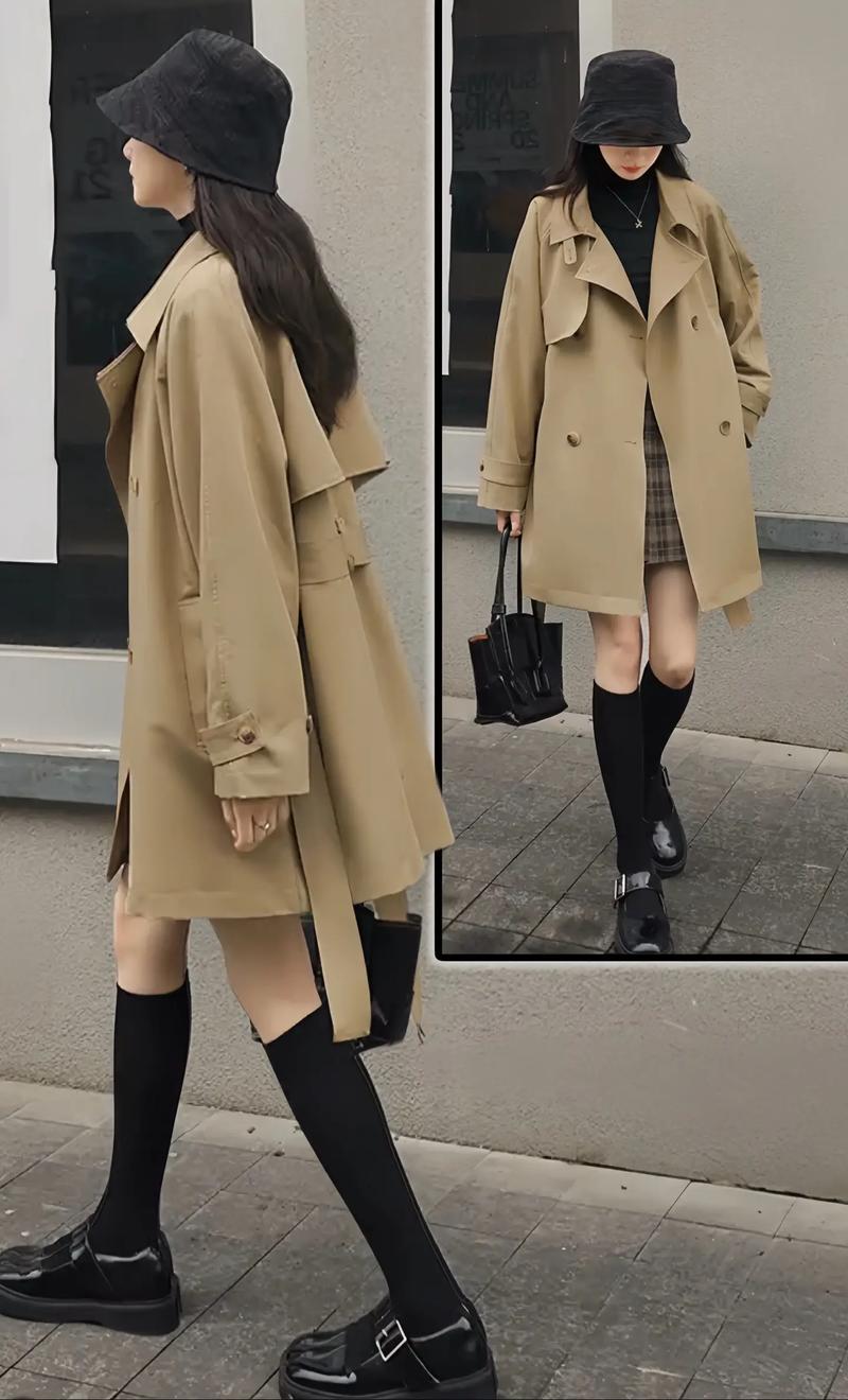 长款小风衣怎么搭配衣服