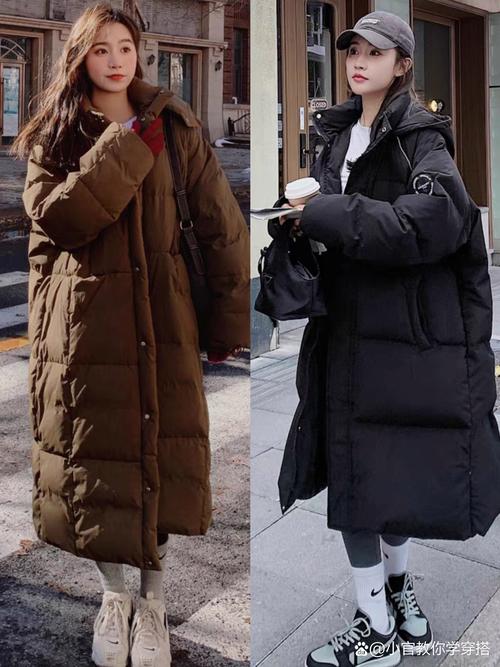 长的羽绒服怎么搭配衣服