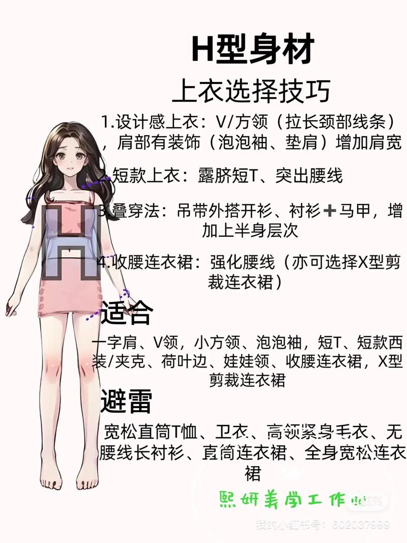 h型身材怎么穿衣搭配
