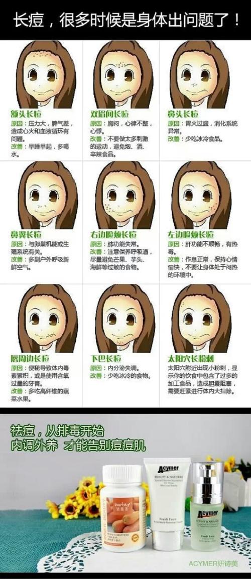 为什么右脸颊长痘