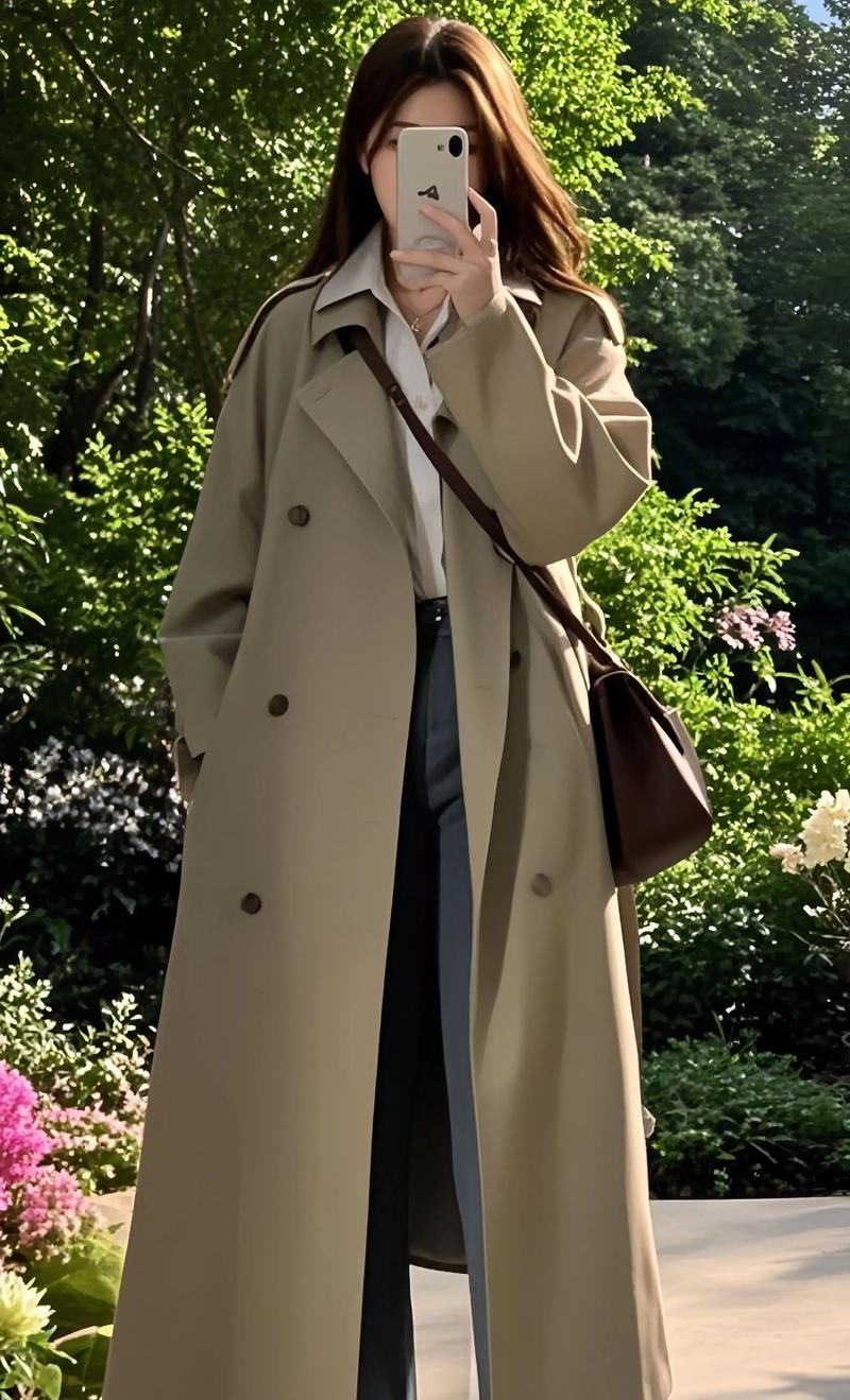 170女生穿风衣怎么搭配