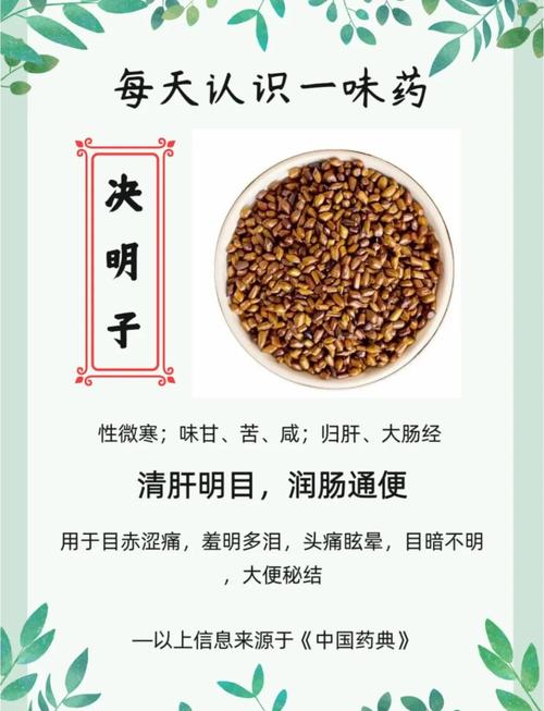 决明子和什么泡水减肥吗
